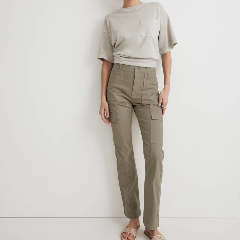 Madewell 90’s straight leg cargo denim